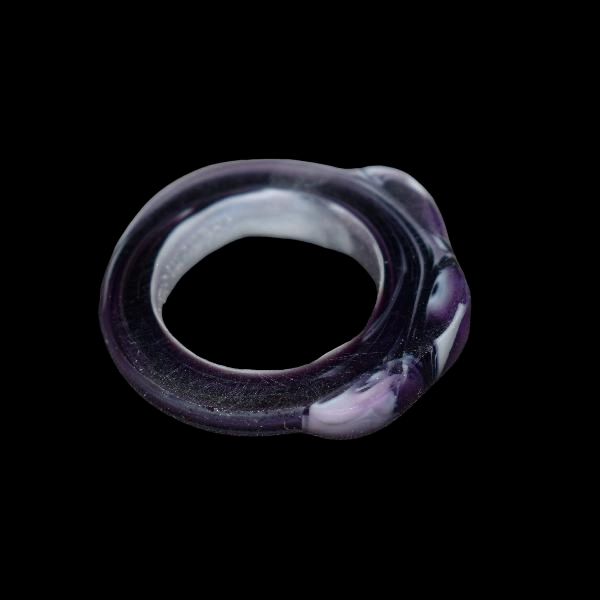bague galaxy violet