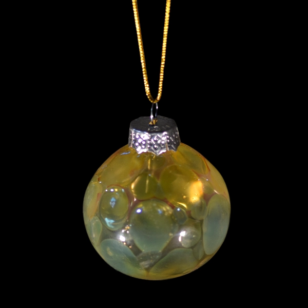 boules de Noël gold and silver