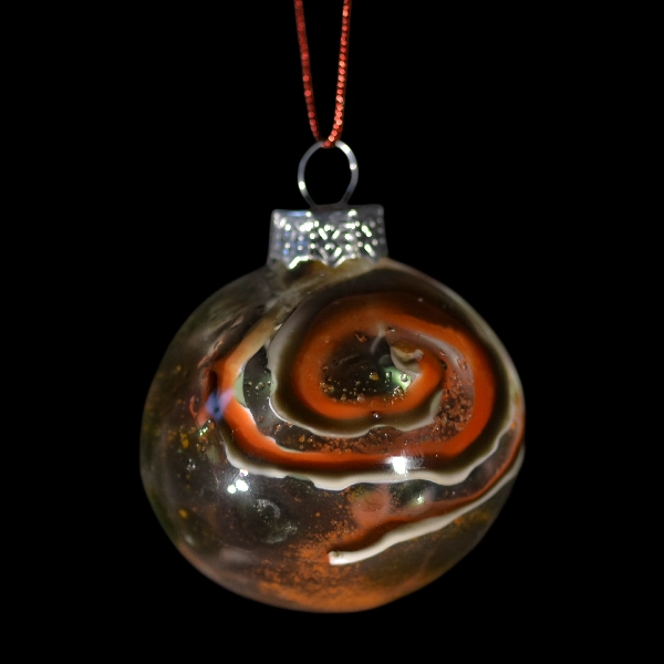 boules de Noël black sang