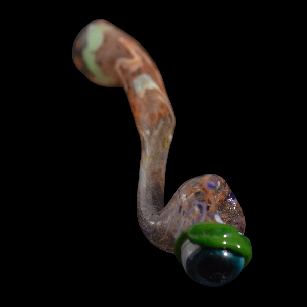Pipe sherlock en verre - modèle  Oeil la comté 2
