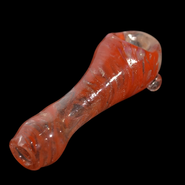 Pipe spoon en verre - modèle  Veine