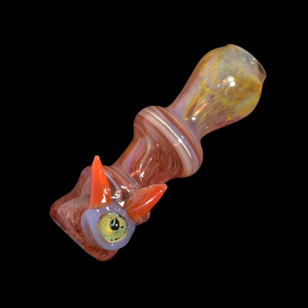 Pipe chillums en verre - modèle  grim