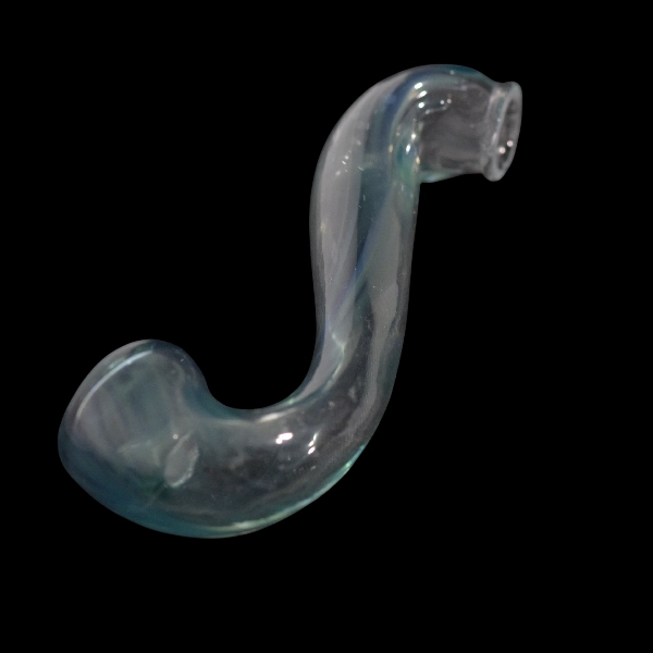 Pipe sherlock en verre - modèle  blue stream