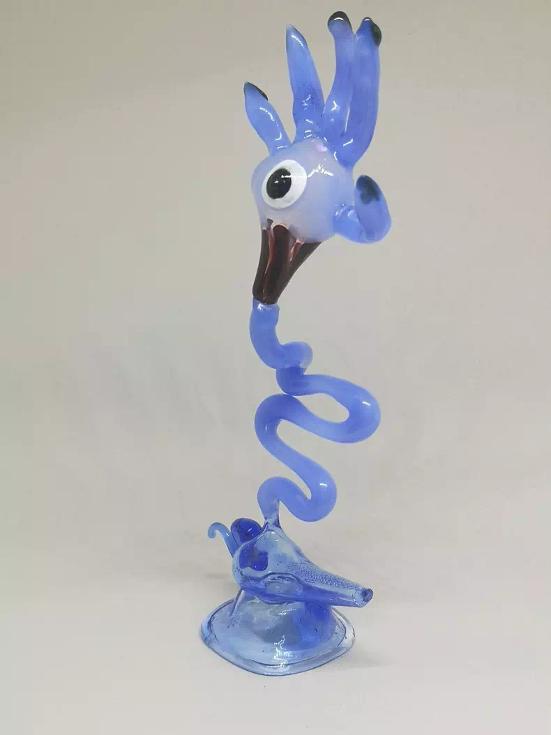 figurine en verre soufflé - modèle lampe oeil fatma