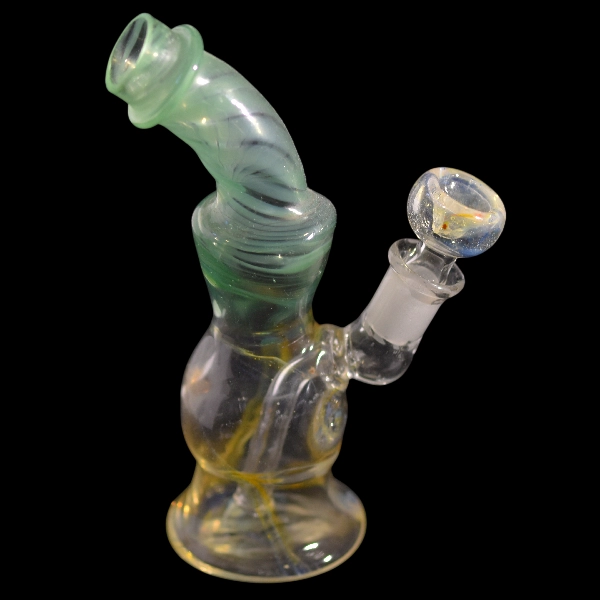 Bang en verre soufflé - modèle vrdr bhg - Type bang droit