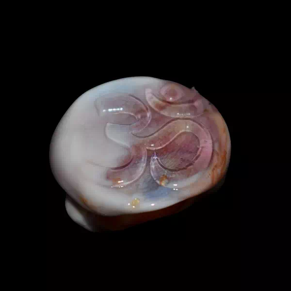 bague en verre soufflé de murano Om