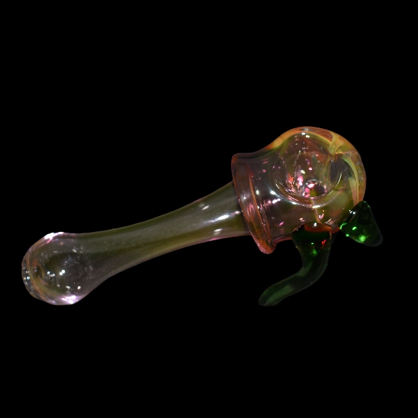 Pipe spoon en verre - modèle rose cloche