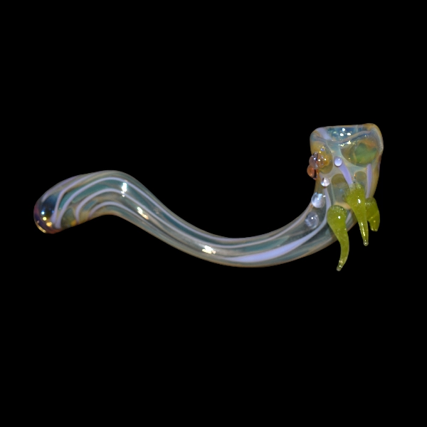 Pipe sherlock en verre - modèle bonbon bulle