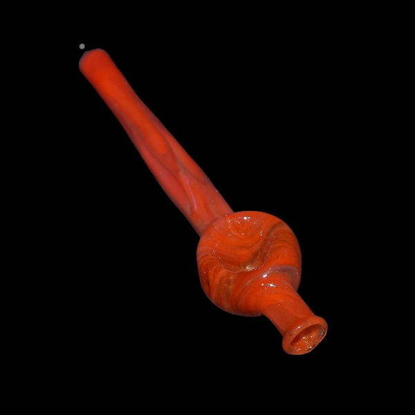 Pipe steamrollers en verre - modèle steamrollers rouge