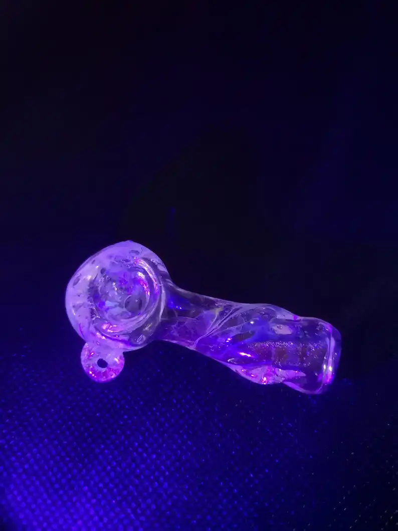 Pipe spoon en verre - modèle  collier Proton
