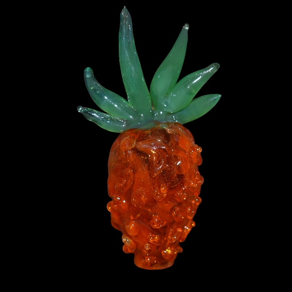 Pendentif en verre soufflé fait main - fruit du démon gol gol