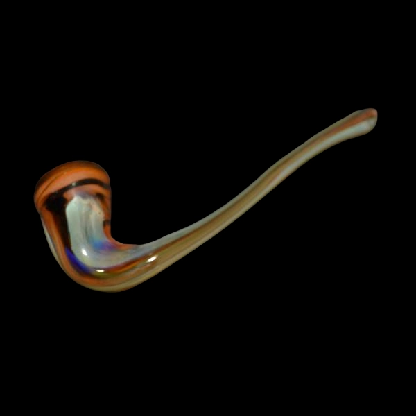 Pipe sherlock en verre - modèle Dune