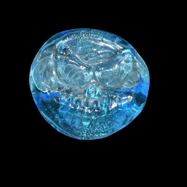 bague en verre soufflé de murano halloween