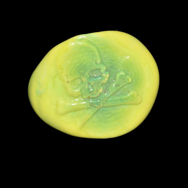 bague en verre soufflé de murano pirate