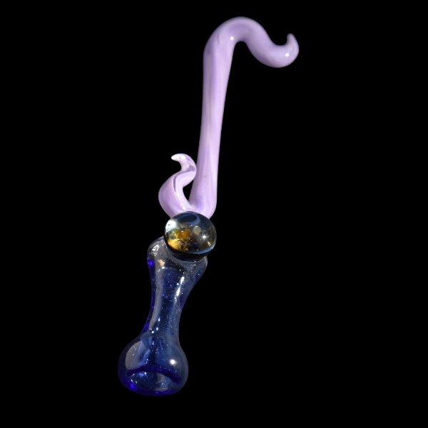 Pipe chillums en verre - modèle chic planète