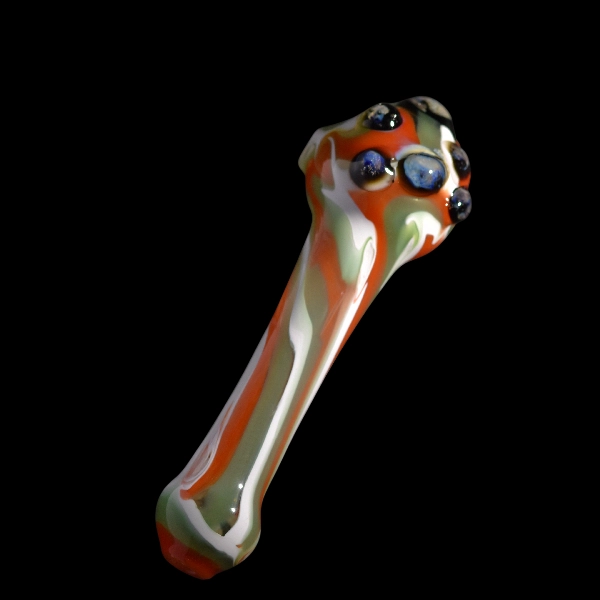 Pipe steamrollers en verre - modèle zig zag space