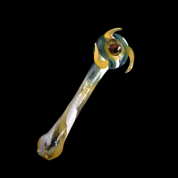 Pipe spoon en verre - modèle sun demon