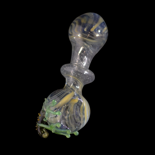 Pipe spoon en verre - modèle dendrobate