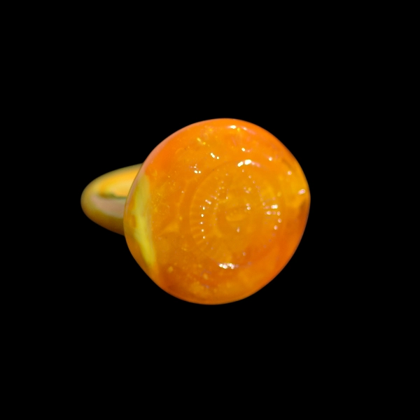 bague en verre soufflé de murano sun eyes