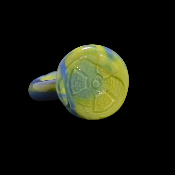 bague en verre soufflé de murano radium
