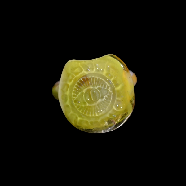 bague en verre soufflé de murano sun eyes