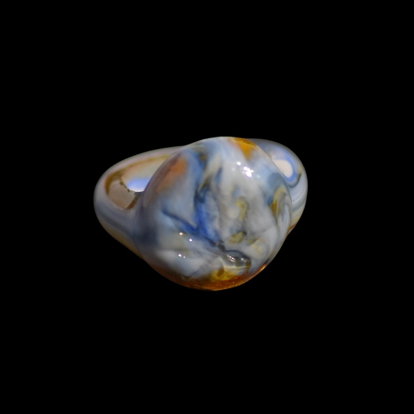 bague en verre soufflé de murano 420 fluide