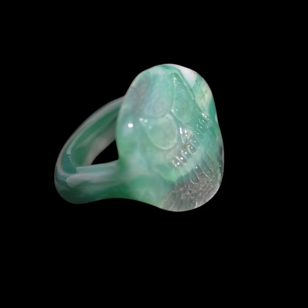 bague en verre soufflé de murano strange mr jack
