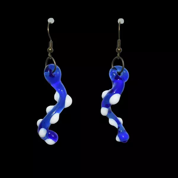 boucles d'oreilles pieuvre 12