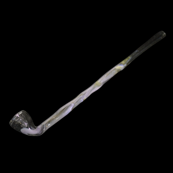 Pipe pipe sherlock en verre - modèle sebsi neige purple
