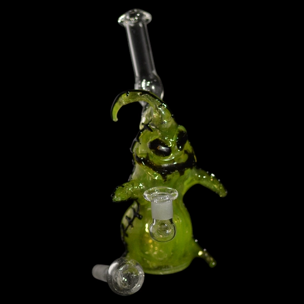 Bang en verre soufflé - modèle oogie boogie uv - Type bang droit