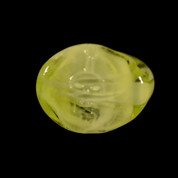 bague en verre barbe blanche