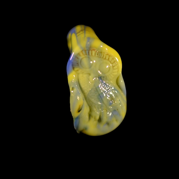 bague en verre chouette uranus