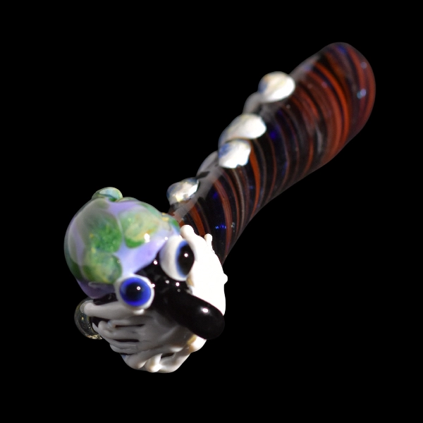 Pipe steamrollers en verre - modèle  lutin
