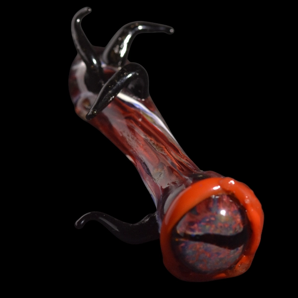 Pipe steamrollers en verre - modèle  oeil de dragon